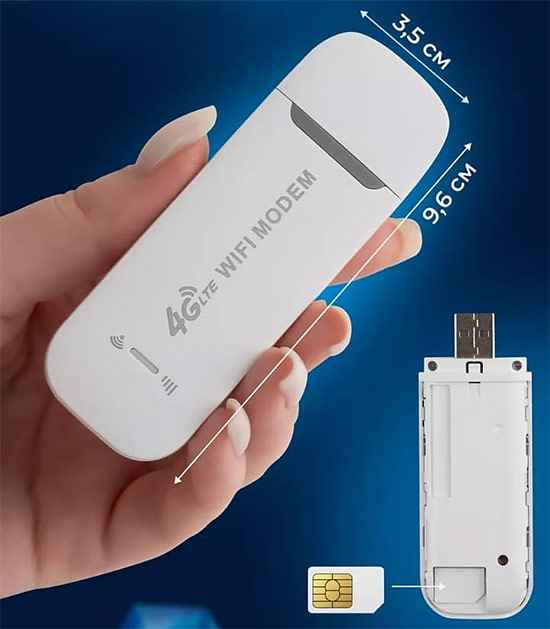 USB Wi-Fi 4G модем