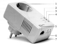 Netgear AV200 адаптер Powerline