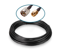 Кабельная сборка N(male) - SMA(male) RG58 10м Кабельная сборка N(male) - SMA(male) RG58 10м
