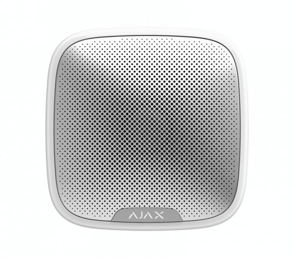 Беспроводная уличная сирена Ajax StreetSiren white Беспроводная уличная сирена Ajax StreetSiren white
