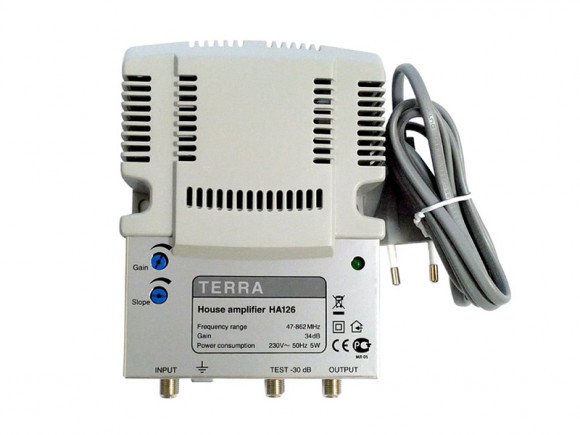 Домовой усилитель TERRA HA 126 Домовой усилитель TERRA HA 126