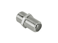 Соединитель кабеля F "гн" - F "гн" (без гайки)