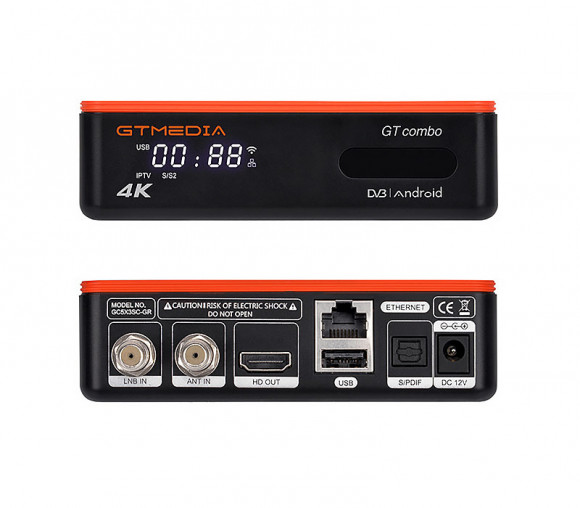 Ресивер GT Combo 4K Ресивер GT Combo 4K