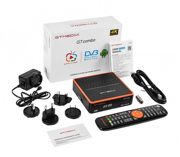 Ресивер GT Combo 4K Ресивер GT Combo 4K